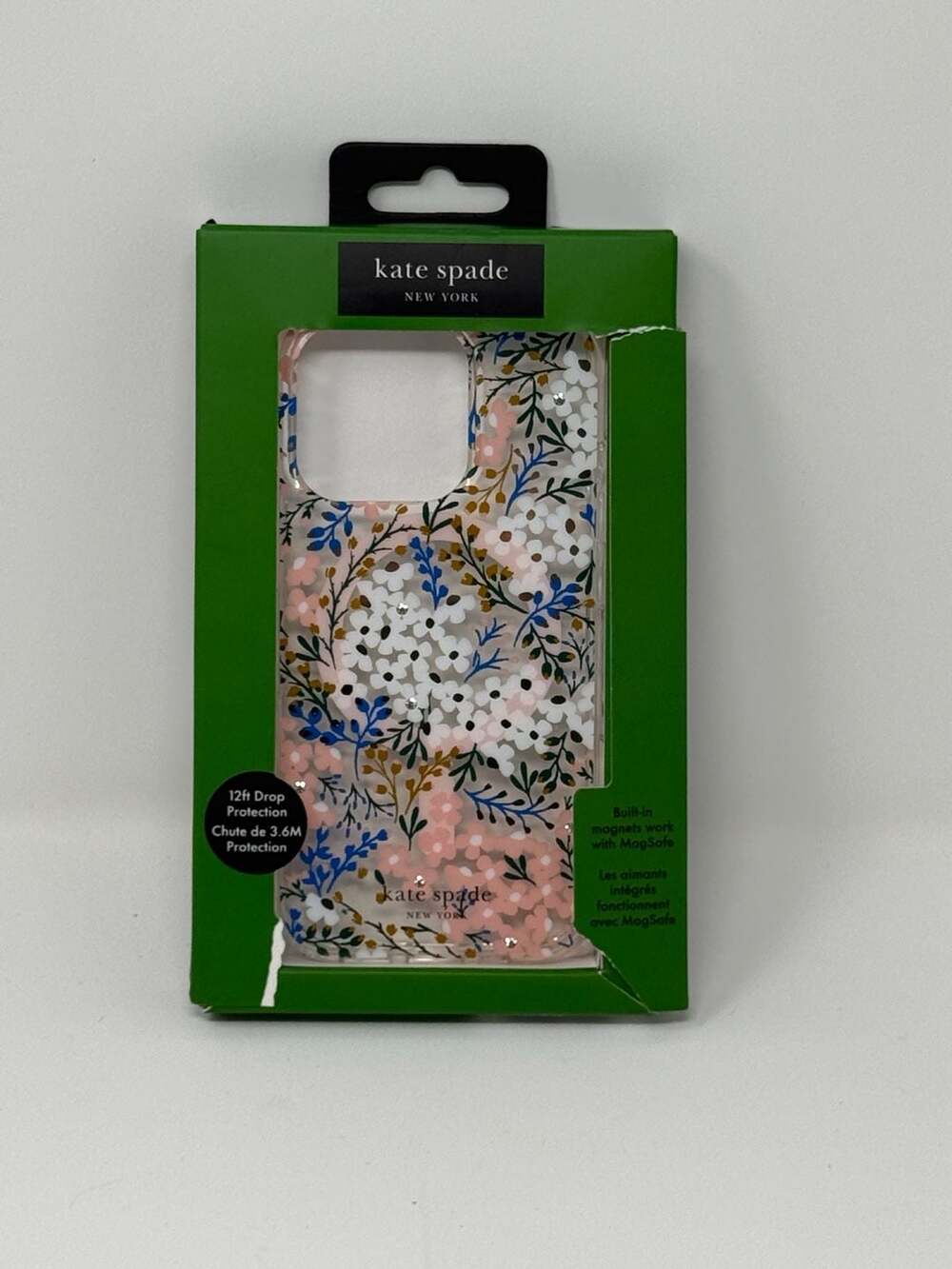 Kate Spade New York Protective Case with MagSafe for iPhone (Floral Print)